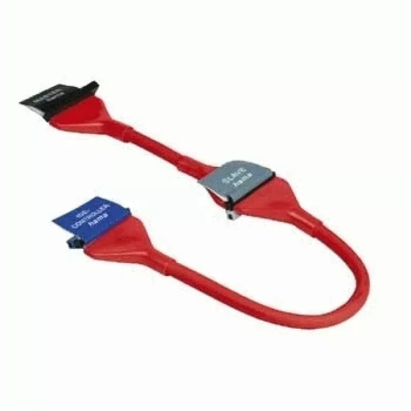 Hama Internal Ultra ATA Round Cable, 0.6m SATA cable Red