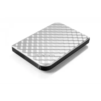 Verbatim Store 'n' Go USB 3.0 Hard Drive 1TB Silver, 1 TB, 3.2 Gen 1 (3.1 Gen 1), 5400 RPM, Silver