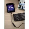 Hama USB 2.0 Adapter Cable USB cable 0.15 m USB A Micro-USB B Black