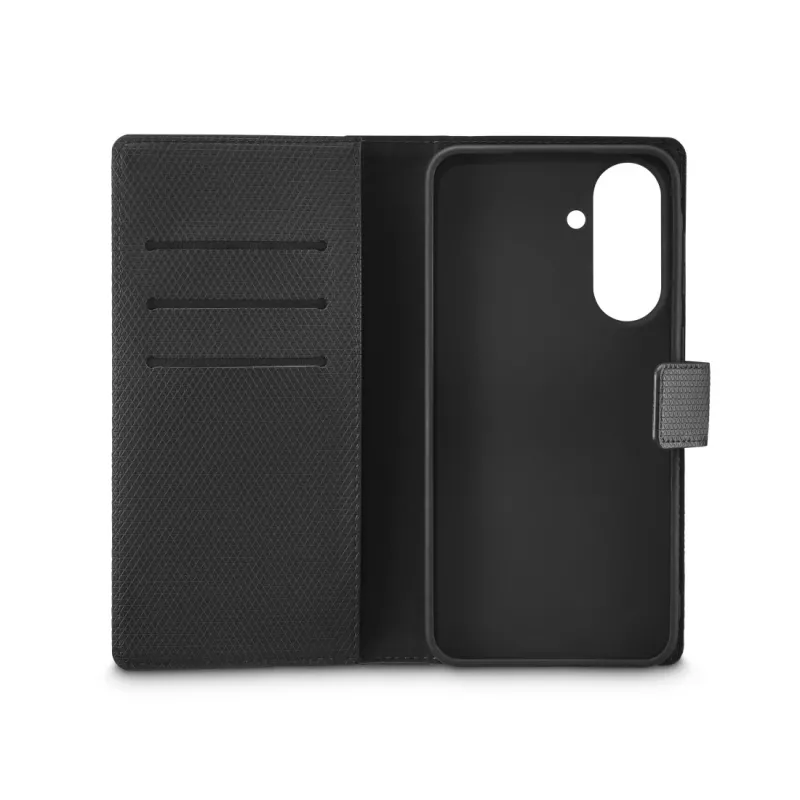 Mobile phone case black rock 00080293 — booklet wallet for Samsung Galaxy A57 5G, black, 1 pc