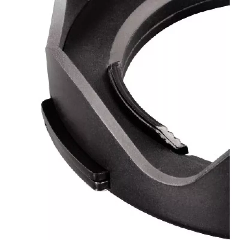 Hama 00093655 lens hood 5.5 cm Black
