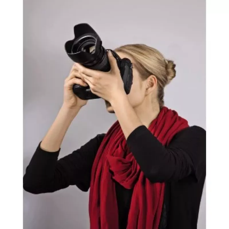 Hama 00093655 lens hood 5.5 cm Black