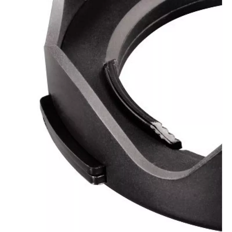 Hama 00093672 lens hood 7.2 cm Black