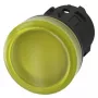 Siemens 3SU1001-6AA30-0AA0 alarm light indicator Yellow