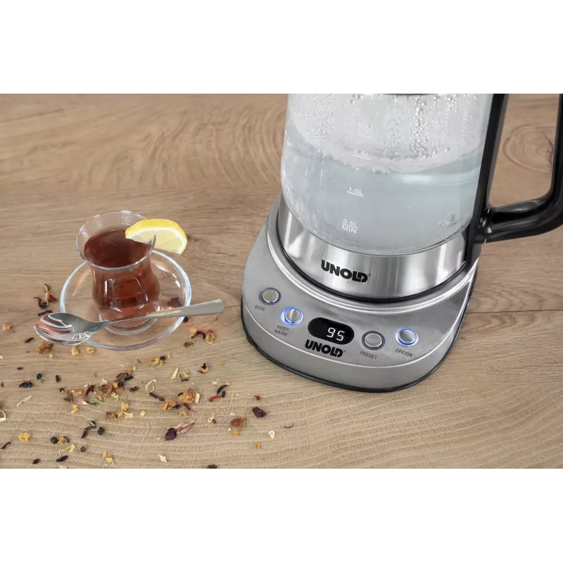 Unold 18215 Samowar Selin electric kettle 1.7 L 1800 W Stainless steel