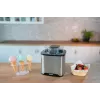 Unold Ice cream maker Gelato 1.5 L, Traditional ice cream maker, 1.5 L, 1 bowls, Black, Stainless steel, 30 min, LCD
