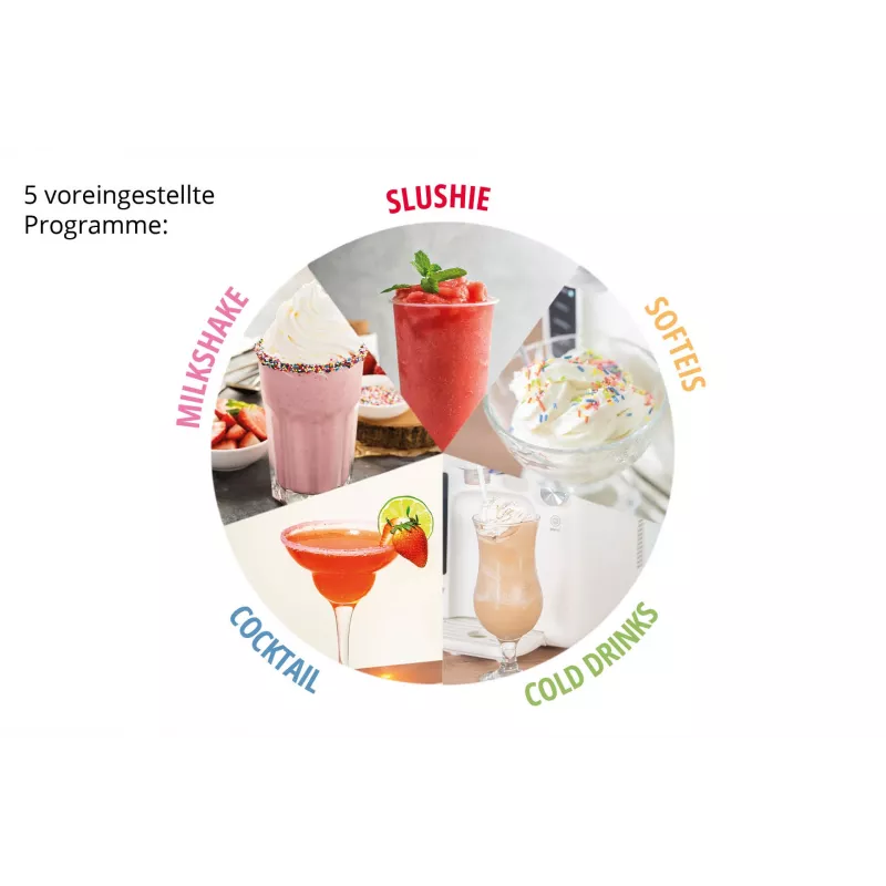 Unold 2in1 Slush and Soft Ice Cream Machine Sofie 48956 1400 L 150 W Black