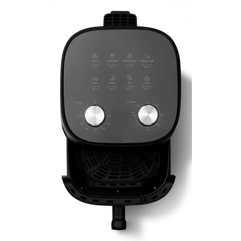 Grundig FRY 6321 L Single 4.7 L Stand-alone 1500 W Hot air fryer Black