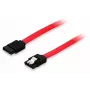 Equip SATA II Cable, 0.5m, 0.5 m, SATA II, SATA 7-pin, SATA 7-pin, Male/Male, Red