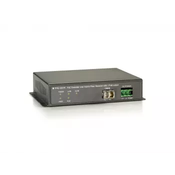 LevelOne PoE over Hybrid Cable Receiver, 1 PoE Output, Network receiver, 2000 m, 100 Mbit/s, Full, Half, 1000 entries, 14880 pps