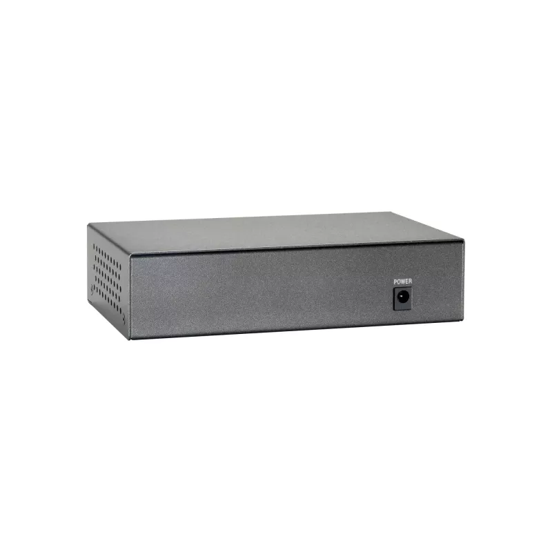 LevelOne 8-Port Fast Ethernet PoE Switch, 8 PoE Outputs, 65W