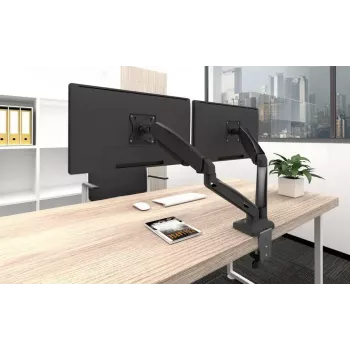Equip 13 inch-27 inch Interactive Dual Monitor Desk Mount Bracket