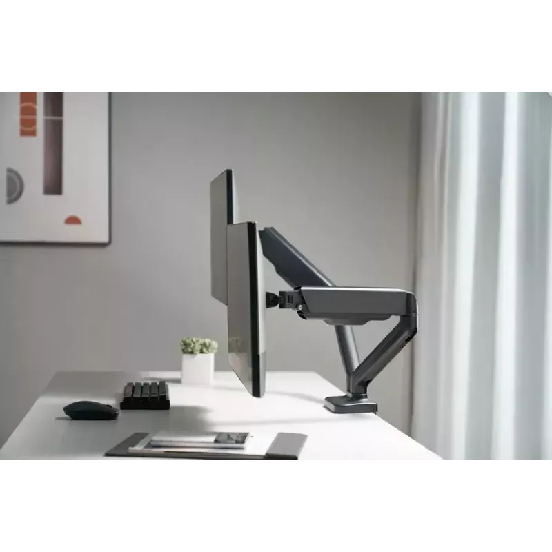 Equip 13 inch-27 inch Interactive Dual Monitor Desk Mount Bracket