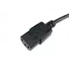 Power cable Equip 112300 Black 2 m BS 1363 C13 coupler