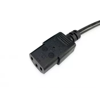 Power cable Equip 112300 Black 2 m BS 1363 C13 coupler