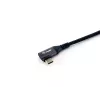 Equip USB 2.0 C to C 90° angled Cable, M/M, 2.0m, 100W with Emark chispet