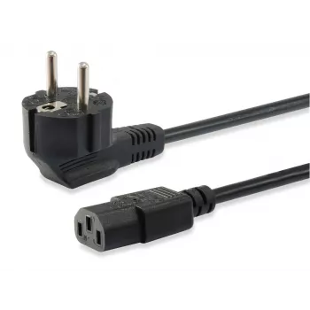 Equip High Quality Power Cord, C13 to Schuko, 3.0m, 3 m, IEC C13, CEE7/7, H05VV-F3G, 250 V, 10 A