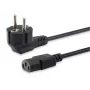 Equip High Quality Power Cord, C13 to Schuko, 3.0m, 3 m, IEC C13, CEE7/7, H05VV-F3G, 250 V, 10 A