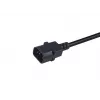 Equip 112170 power cable Black 1.8 m C14 coupler C15 coupler