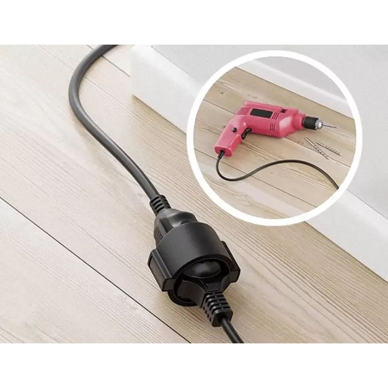 Equip 112180 power cable Black 1.8 m CEE7/7 CEE7/3
