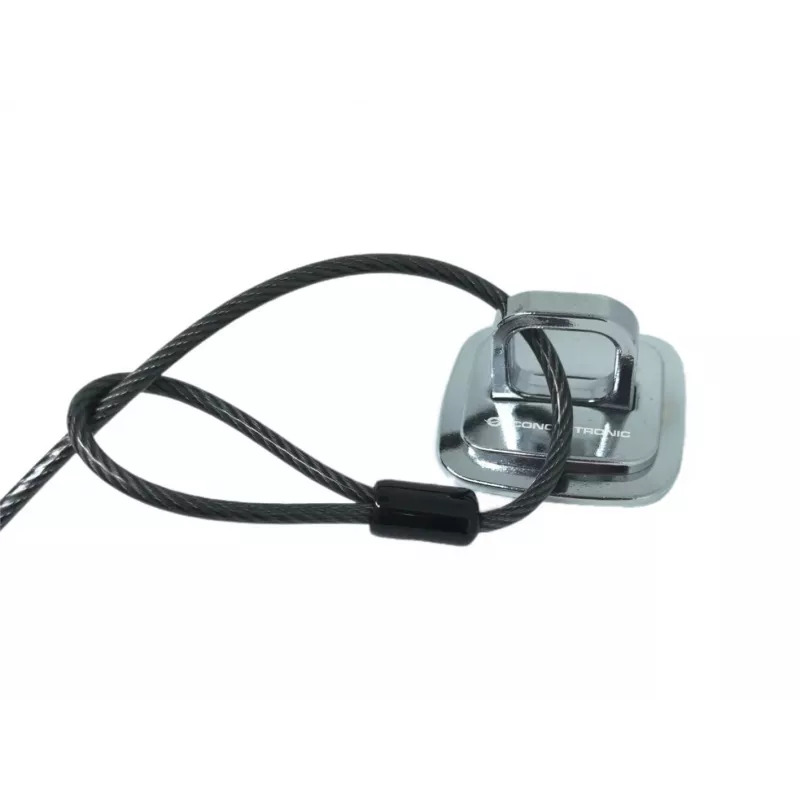 Desk mount security anchor CONCEPTRONIC LBA01 — zinc, silver, 52×46.6×33 mm