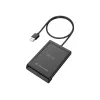 Conceptronic BIAN11B Dual Interface Smart ID Card Reader, USB 2.0, Near Field Communication (NFC), 1 m, Black, 100 g