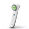 Digital forehead thermometer BRAUN BNT400 — remote sensing, 34–43°C range, 0.1°C accuracy, white