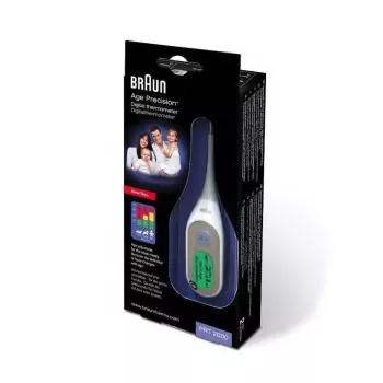 Braun PRT2000 digital body thermometer Contact Blue, White Underarm