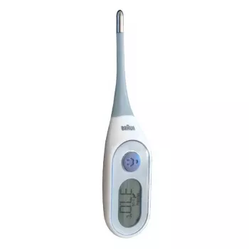 Braun PRT2000 digital body thermometer Contact Blue, White Underarm