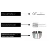 Unold 78720 mixer Hand mixer 500 W White