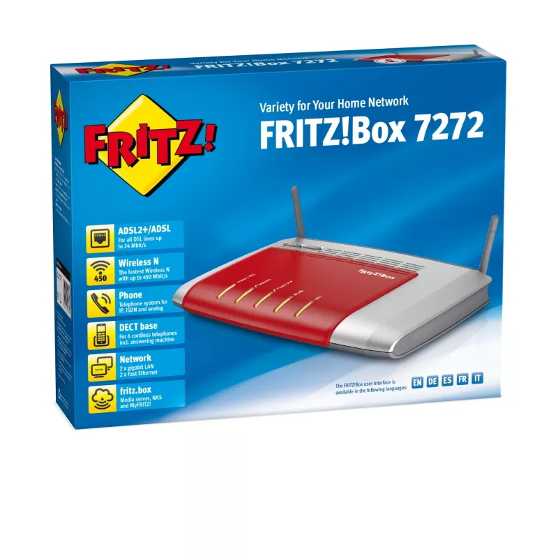 FRITZ! Box 7272 International wireless router Gigabit Ethernet