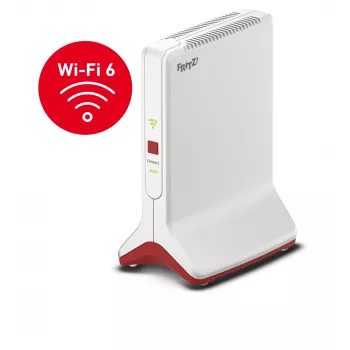 Wireless Range Extender AVM FRITZ!Repeater 6000 Edition International — tri-band 6000 Mbps, 2x LAN, white
