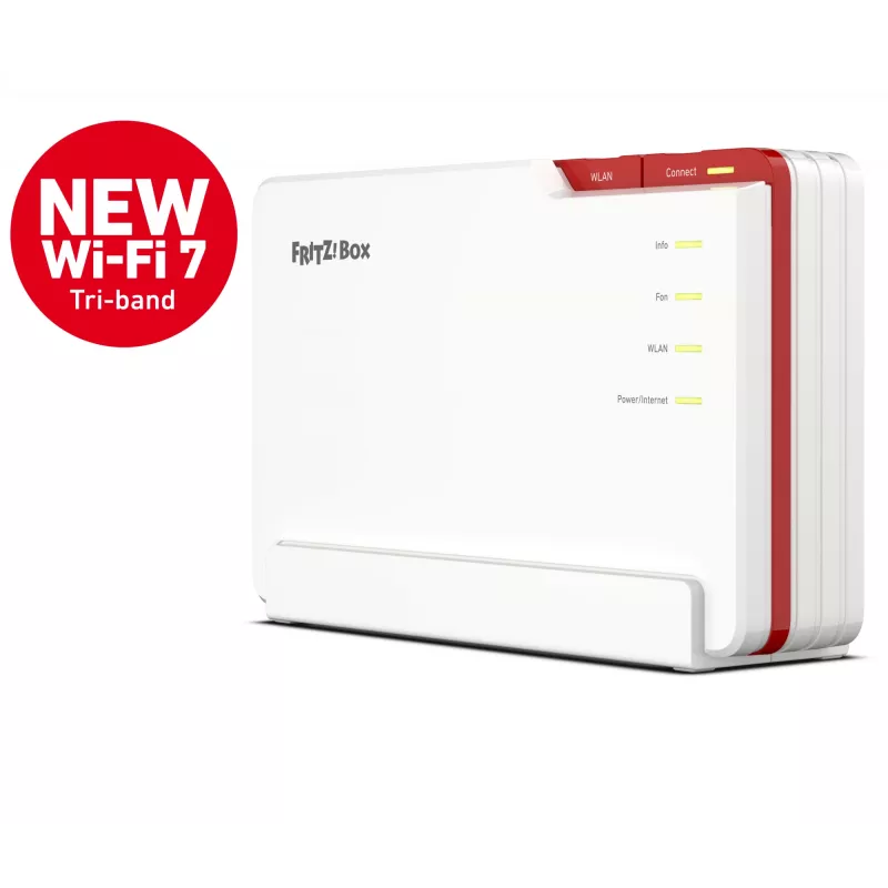 Box FRITZ! 5690 Pro International wireless router 2.5 Gigabit Ethernet Tri-band (2.4 GHz / 5 GHz / 6 GHz) White