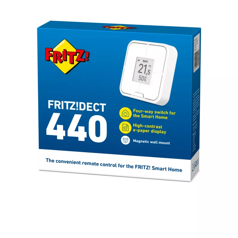 AVM FRITZ!DECT 440 International wireless lighting controller, White, DECT