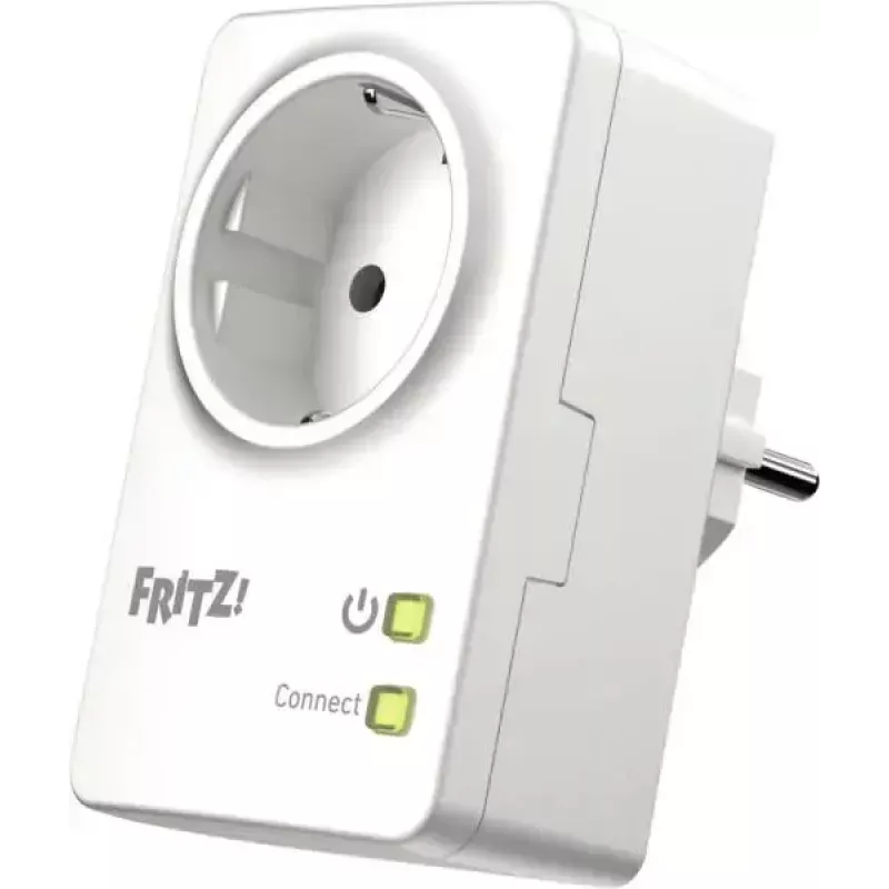 Smart plug FRITZ 20003113 — indoor wireless outlet, 230V, max input power 1.1W, white