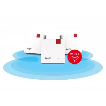 Wireless Mesh Set FRITZ 1700 3-pack, White, internal antennas