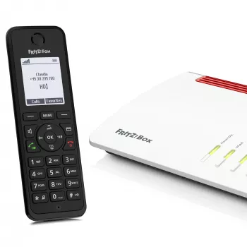 DECT telephone AVM FRITZ! Fon M3 International — wireless handset, caller ID, speakerphone, 1 handset, 1000-entry phonebook