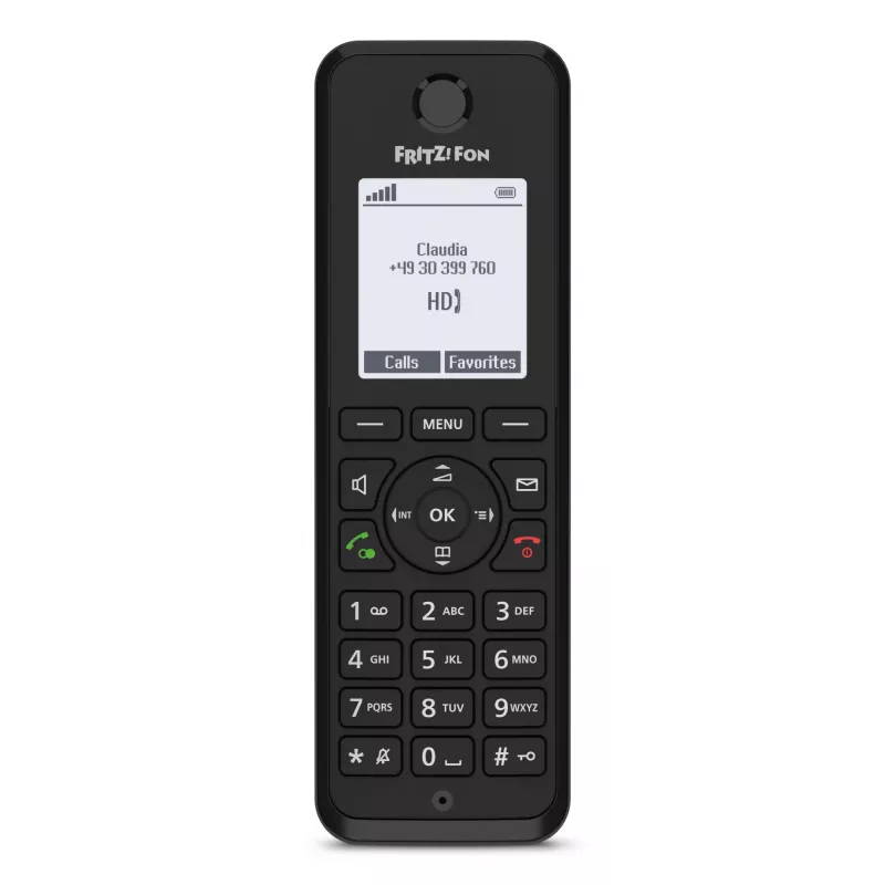 DECT telephone AVM FRITZ! Fon M3 International — wireless handset, caller ID, speakerphone, 1 handset, 1000-entry phonebook