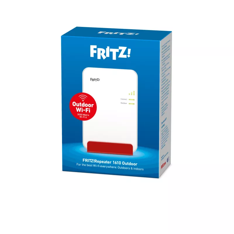 Repeater FRITZ 1610 Outdoor Network repeater 3000 Mbit/s White