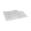 CHERRY KC 1000 SC keyboard Universal USB AZERTY Belgian White
