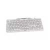 CHERRY KC 1000 SC keyboard Universal USB AZERTY Belgian White