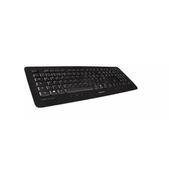 CHERRY DW 5100 keyboard Mouse included Universal RF Wireless AZERTY Belgian Black