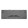 Contour Design STREAM PROTECT, Full-size (100%), Wired, USB, Scissor key switch, QWERTY, Black
