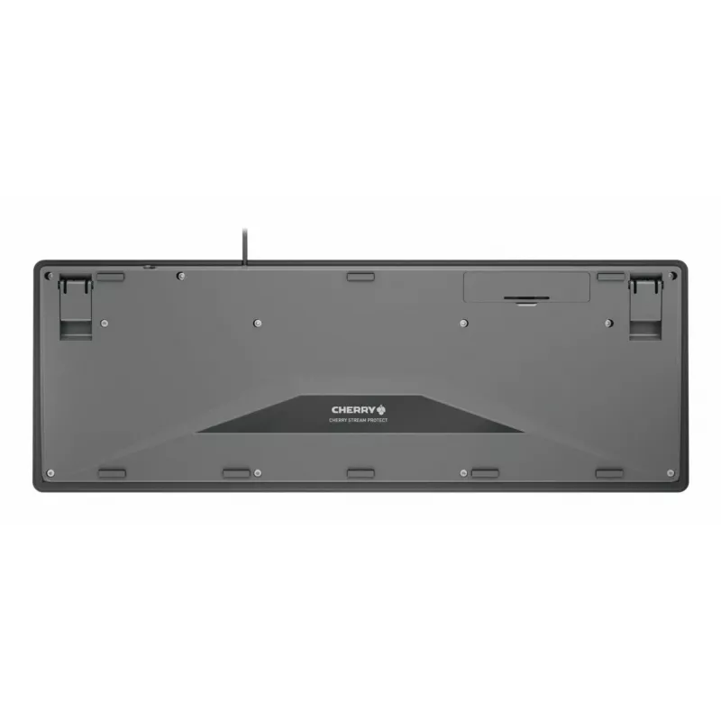 Contour Design STREAM PROTECT, Full-size (100%), Wired, USB, Scissor key switch, QWERTY, Black