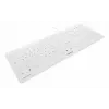 Contour Design STREAM PROTECT, Full-size (100%), Wired, USB, Scissor key switch, QWERTY, White