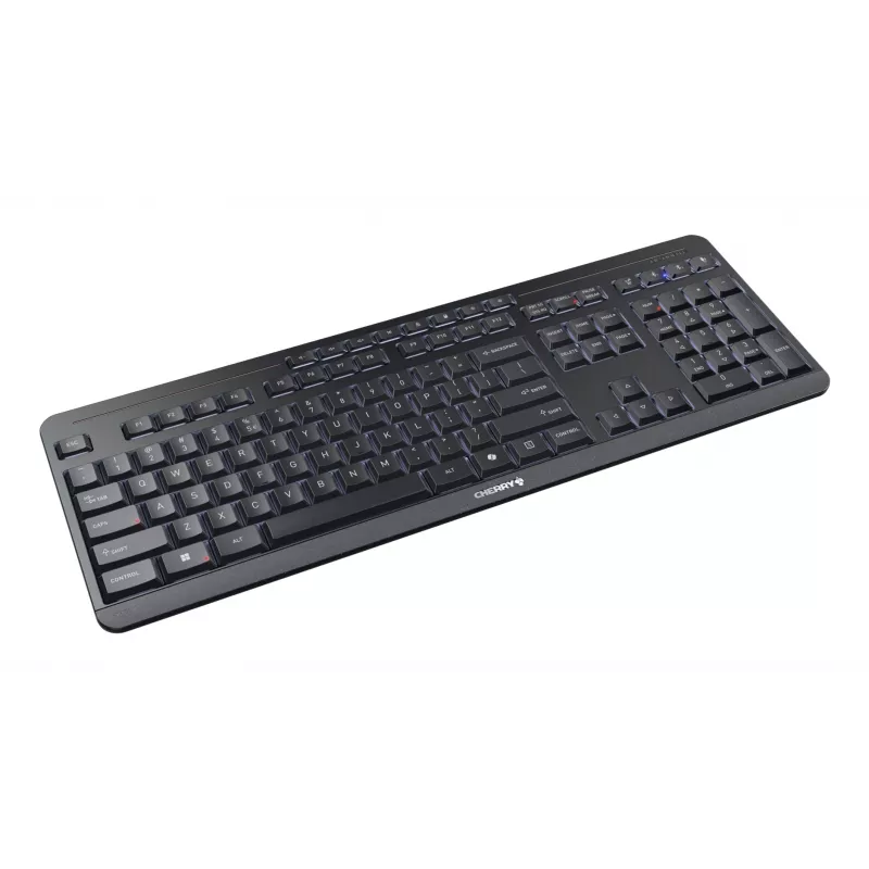 CHERRY Stream desktop ultimate keyboard Mouse included Home/Office USB + RF Wireless + Bluetooth QWERTY English Black