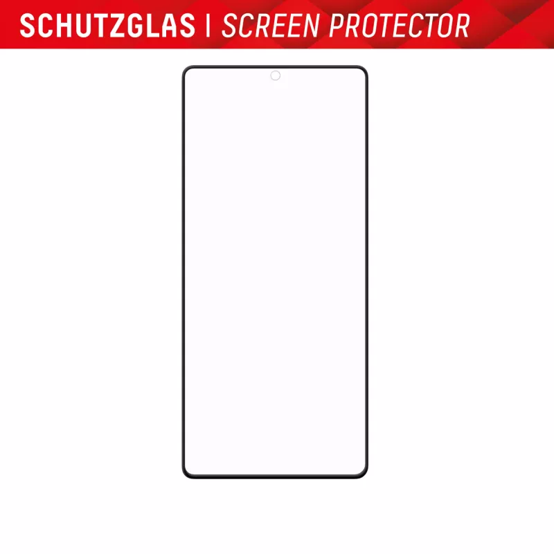 Displex Screen Protector + Case for Samsung Galaxy S23 Ultra, Eco Mounting Frame, Full Cover
