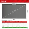 Displex PRIVACY SAFE removable 2-way privacy filter for Laptop/ Notebook (randlos/frameless) 16'' (16:10)