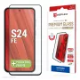 Displex Premium Screen Protector (Full Cover, 10H) for Samsung Galaxy S24 FE, Eco Mounting Frame, Full Cover