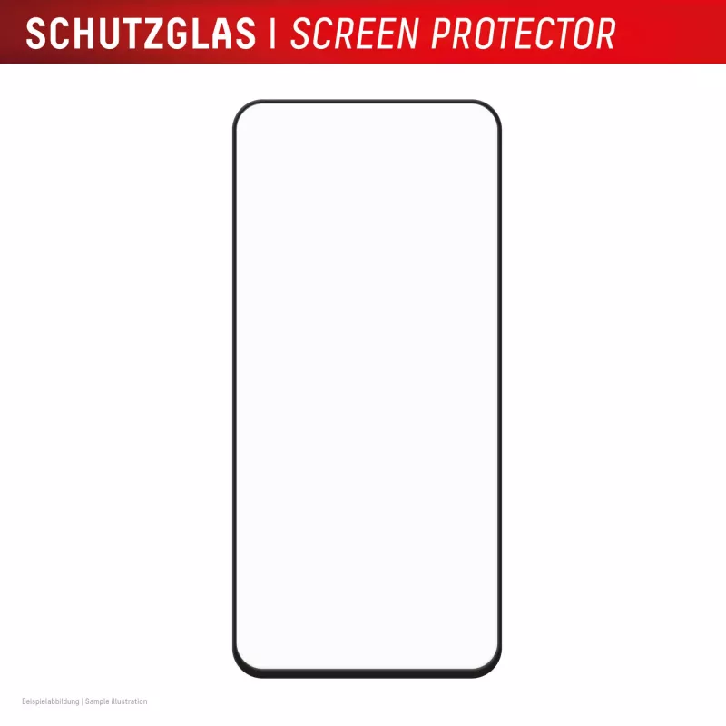 Displex Premium Screen Protector (Full Cover, 10H) for Samsung Galaxy S24 FE, Eco Mounting Frame, Full Cover